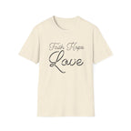 Faith Hope Love Large - T-Shirt
