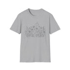 Field of Flowers Face - T-Shirt
