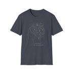 Clothed in strength flower hair - T-Shirt