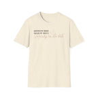 Cover by Grace Fueled by Coffee Ready Dove- T-Shirt