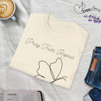 Pray Trust Repeat Butterfly - Faith T-Shirt