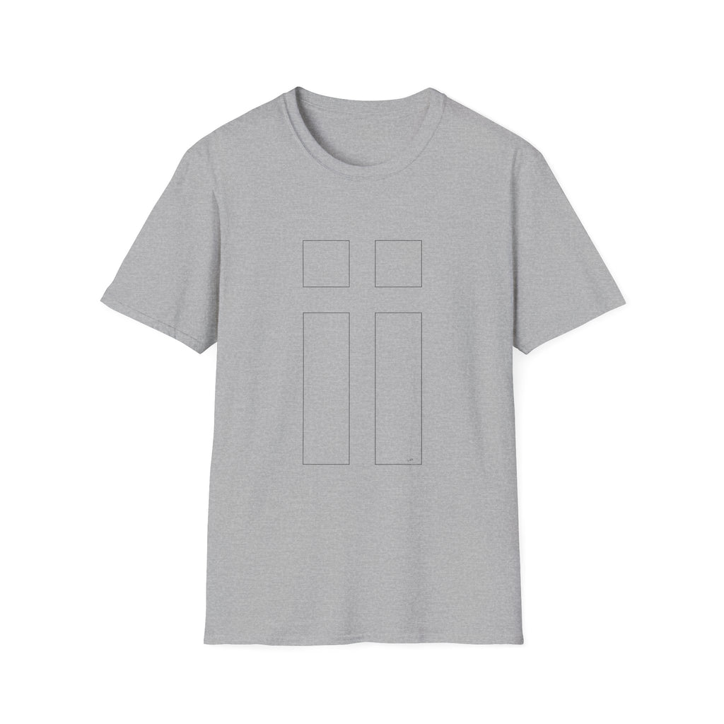 Subtle Cross - Boxes I I T-Shirt