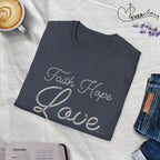 Faith Hope Love Large - T-Shirt