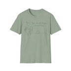 How we do things Prayer and Coffee Face - T-Shirt