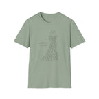 Clothed in Strength Flowers - T-Shirt