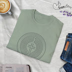 Cross Circle Maze - T-Shirt