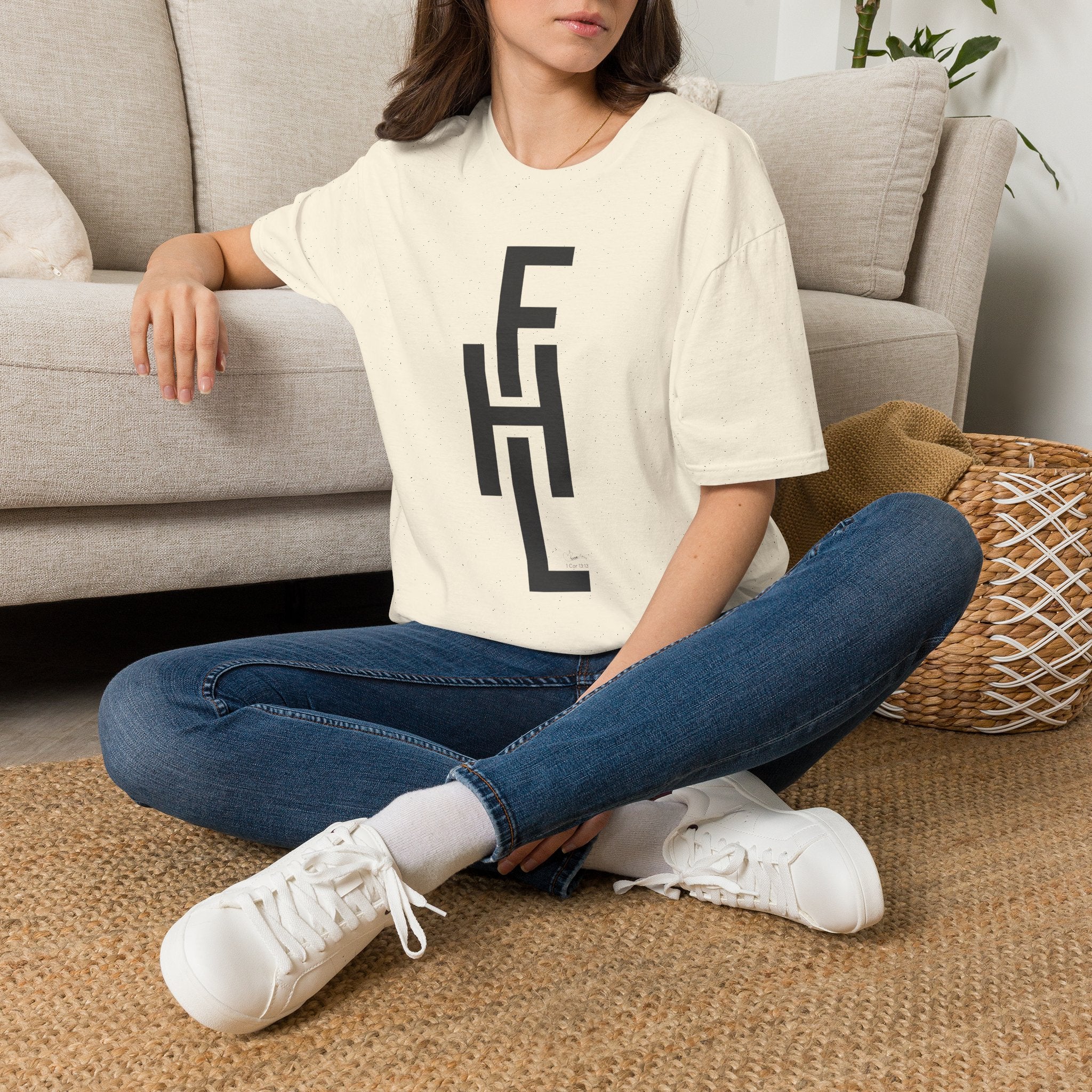 Faith Hope Love Stacked FHL - T-Shirt