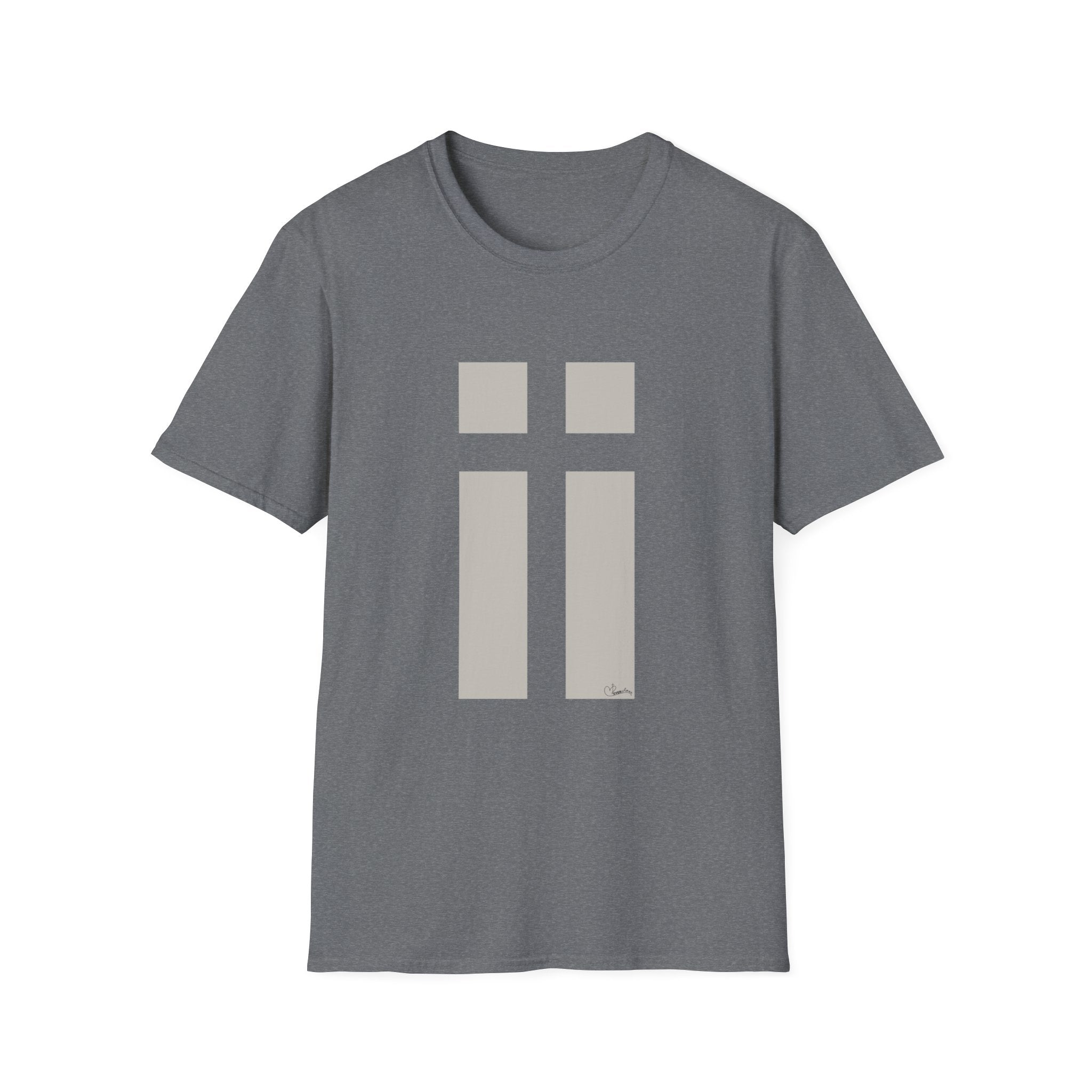 Subtle Cross - Filled Boxes I I T-Shirt