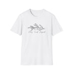 Pray Trust Repeat Cursive Olive 1 - T-Shirt
