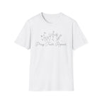 Pray Trust Repeat Flowers - T-Shirt