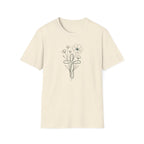 Flowers Green Cross - T-Shirt