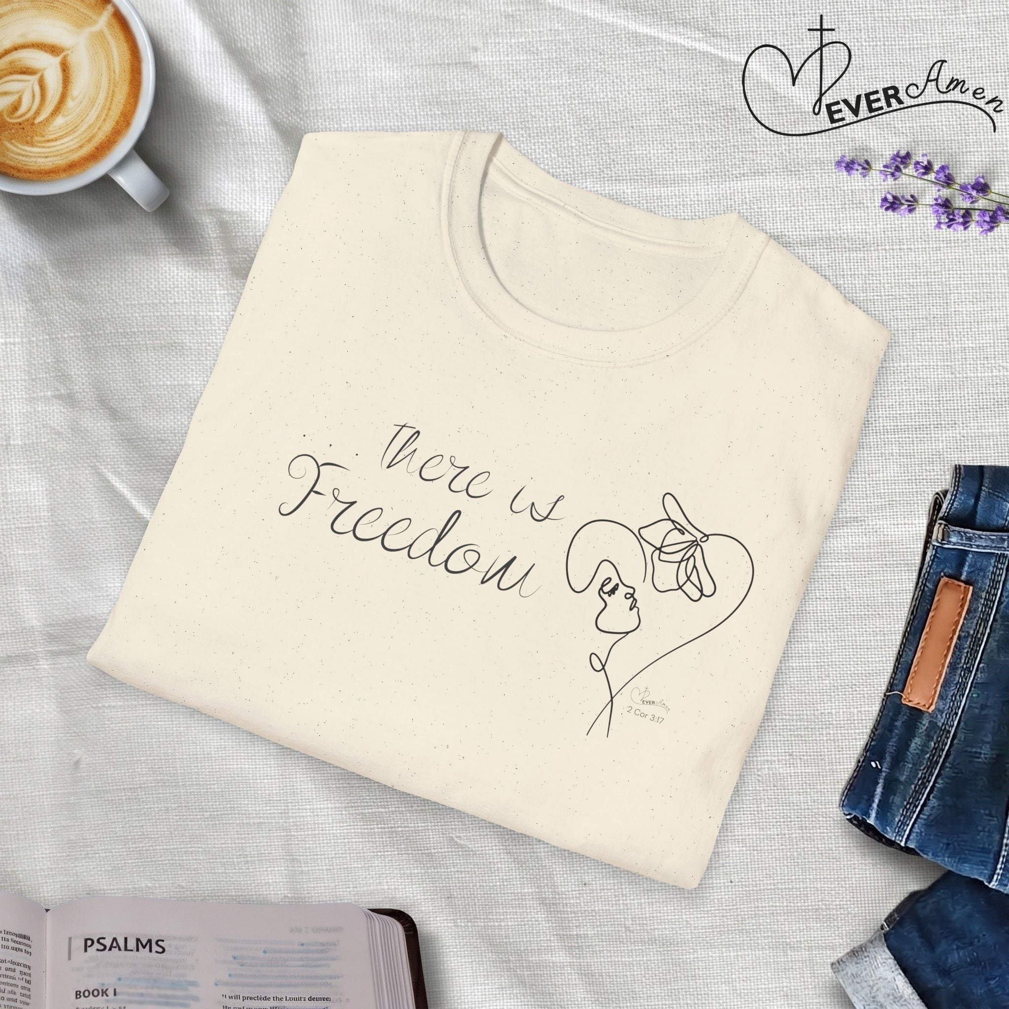 There is Freedom Grow - Faith T-Shirt