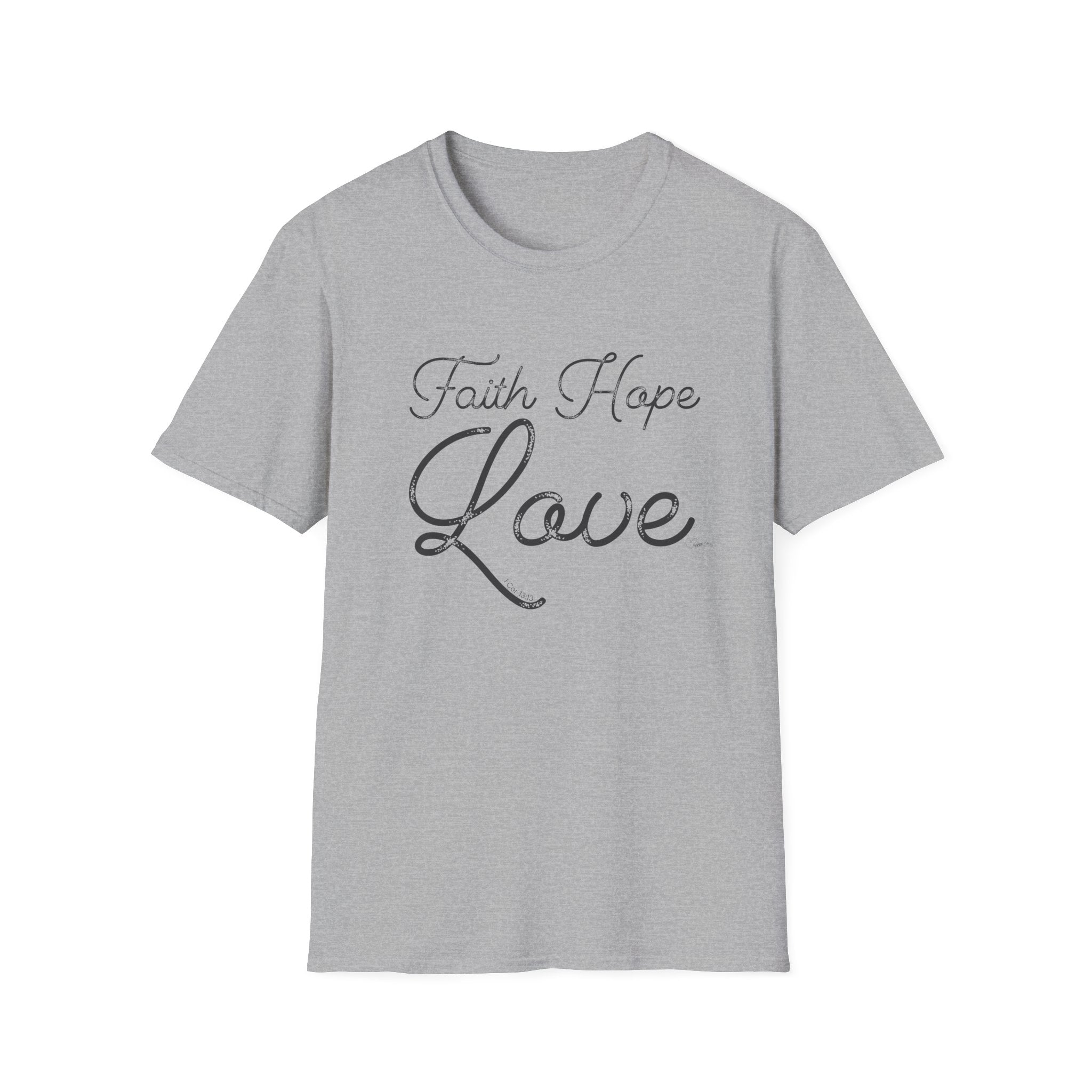 Faith Hope Love Large - T-Shirt
