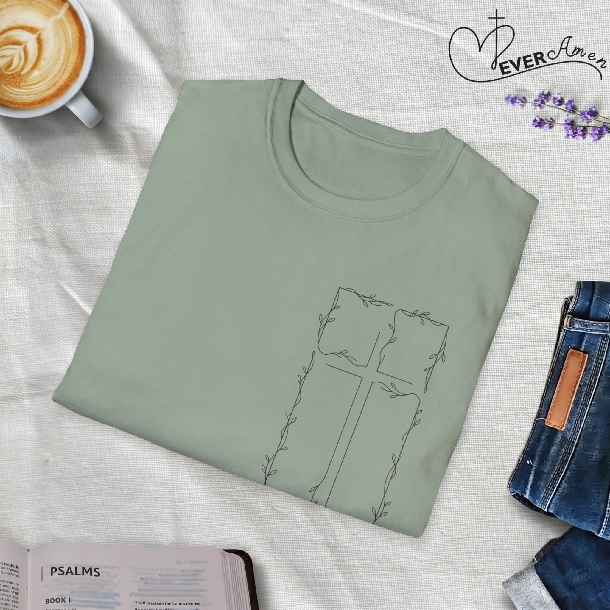 Subtle Cross Vines - T-Shirt