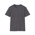 Field of Flowers Green Cross - T-Shirt