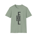 Faith Hope Love Stacked with Words - T-Shirt