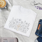 Field of Flowers Sand Cross - T-Shirt