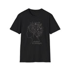 Clothed in strength flower hair - T-Shirt