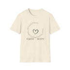 Faith Hope Love Wreath - T-Shirt