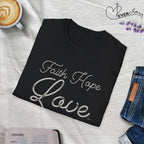 Faith Hope Love Large - T-Shirt