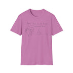 How we do things Prayer and Coffee Face - T-Shirt