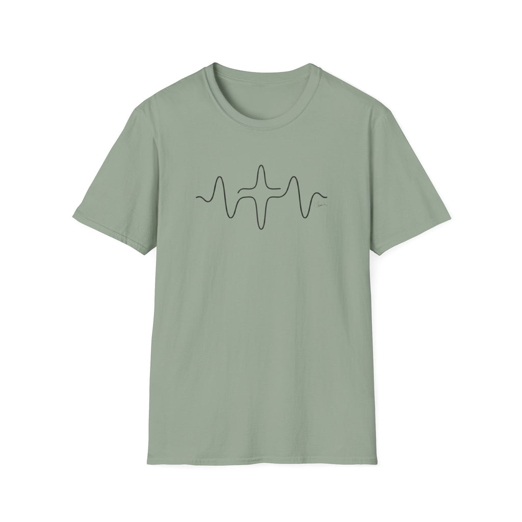 Cross heartbeat - T-Shirt