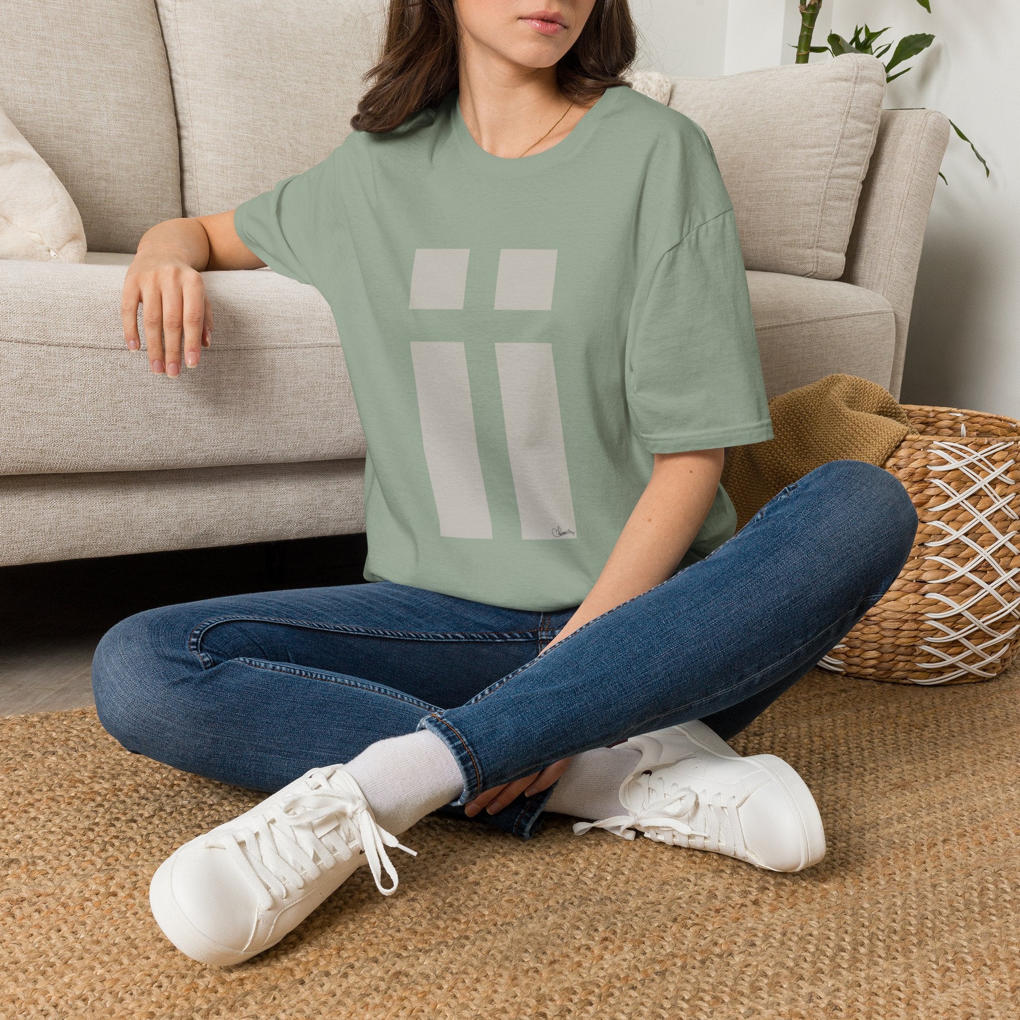 Subtle Cross - Filled Boxes I I T-Shirt