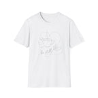 Be still face heart coffee - T-Shirt