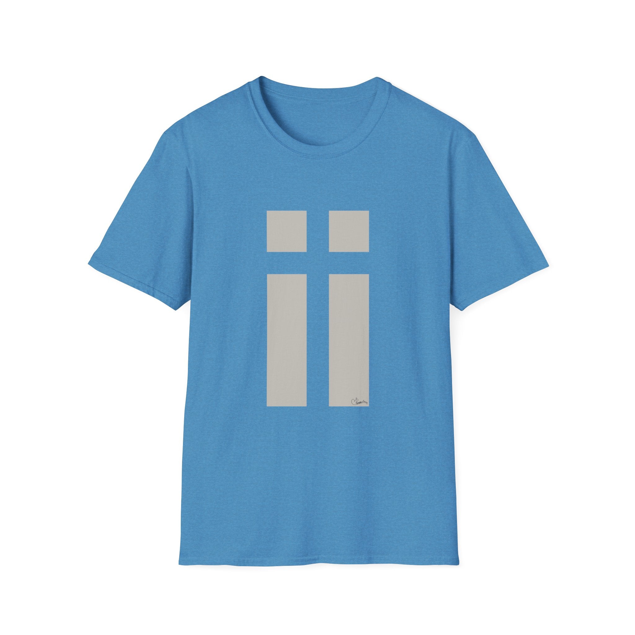 Subtle Cross - Filled Boxes I I T-Shirt