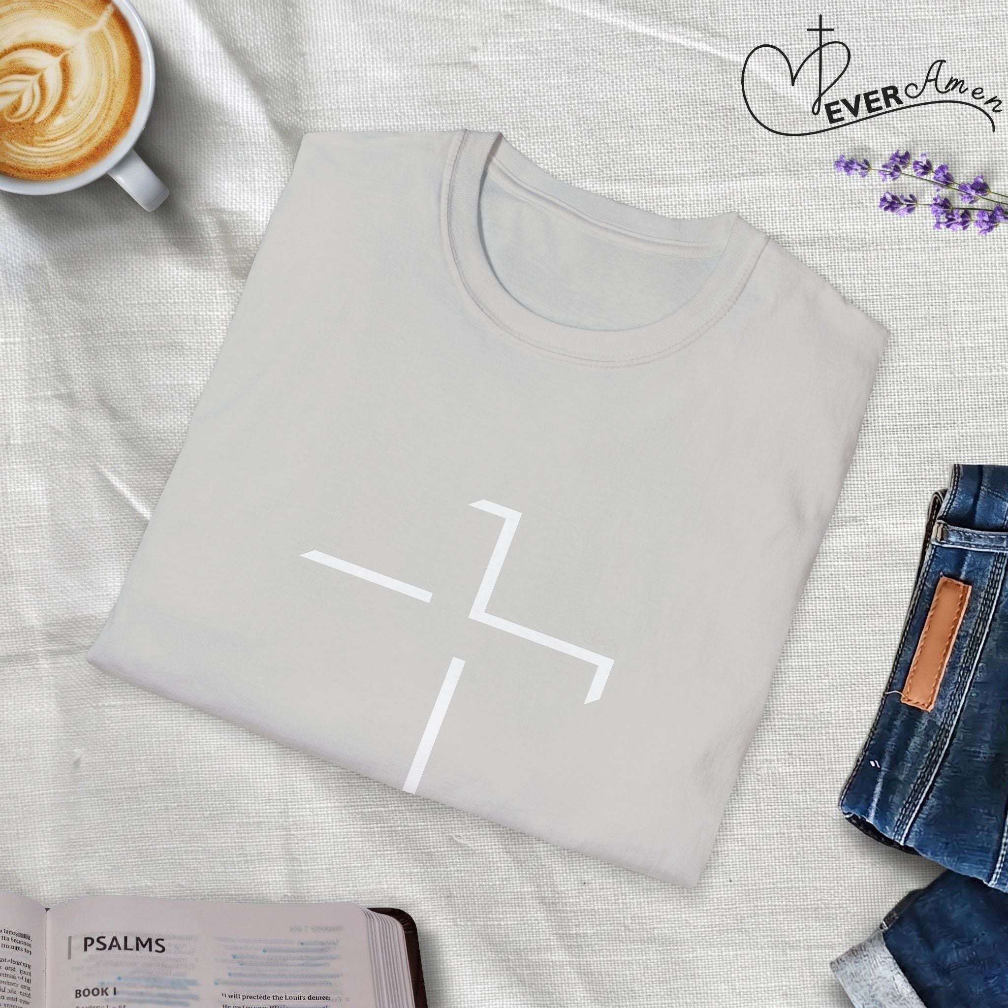 Subtle Cross Shadow - Faith T-Shirt