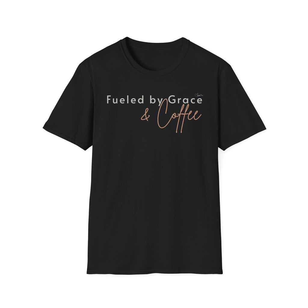 Fueled by Grace and Coffee - T-Shirt