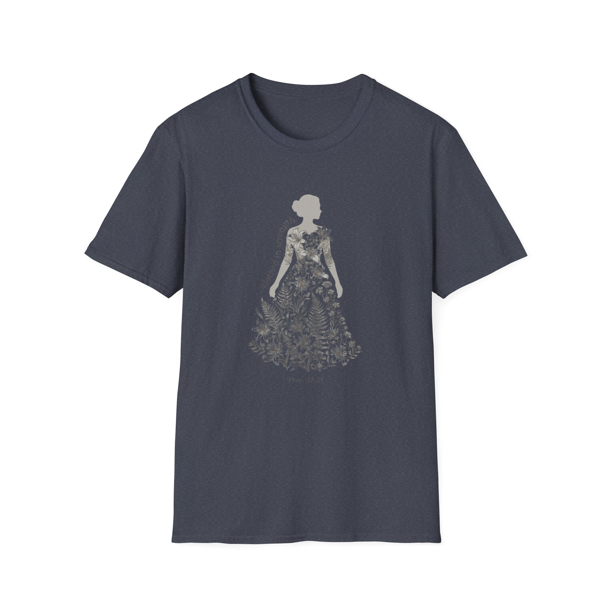 Clothed in strength dress- T-Shirt