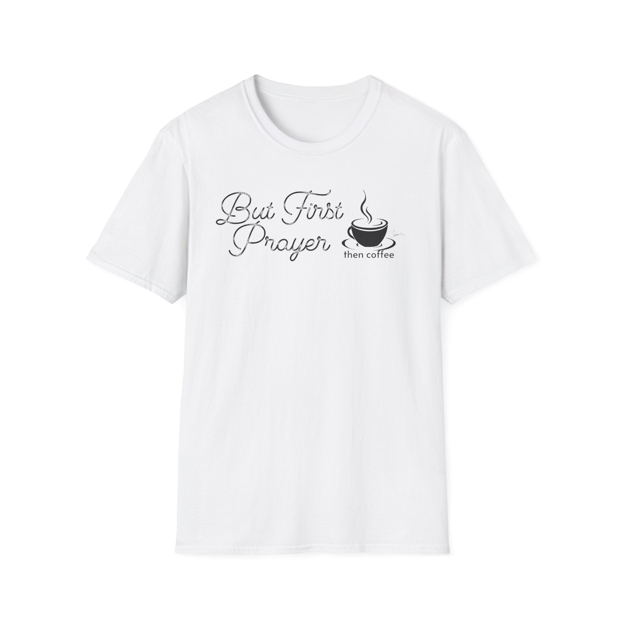But First Prayer then Coffee Bold Cup - T-Shirt