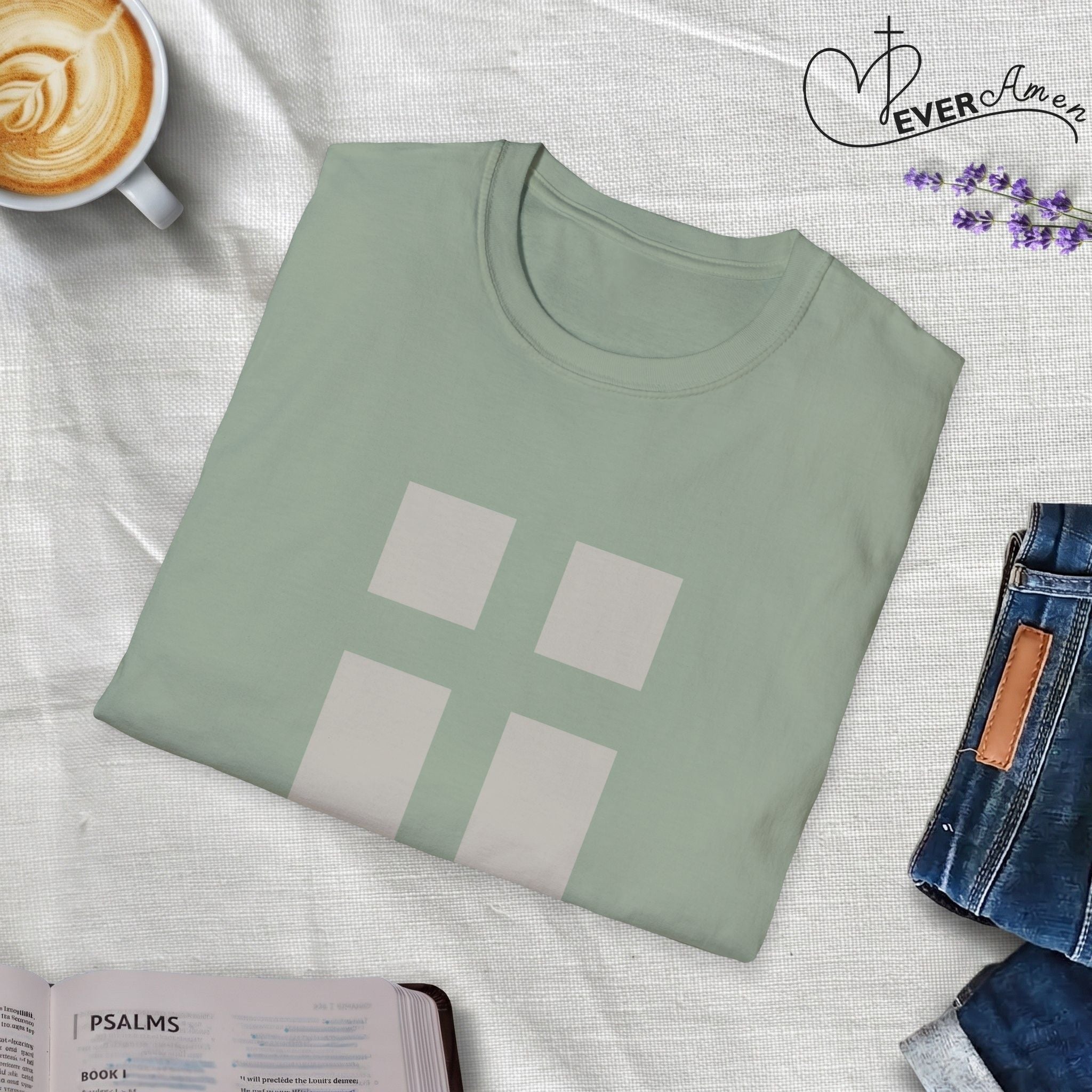 Aye Aye My Captain Subtle Cross Filled Boxes - T-Shirt