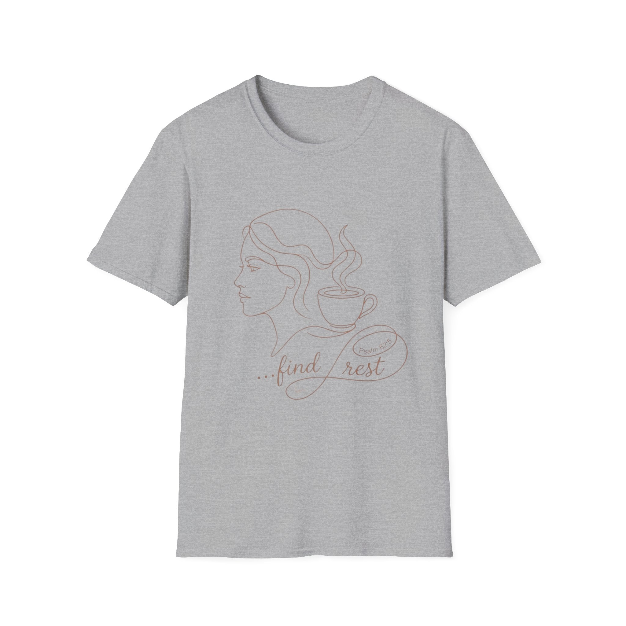 Find Rest Face and Coffee - T-Shirt