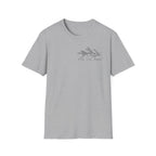 Pray Trust Repeat Cursive Olive - T-Shirt