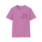 Pray Trust Repeat Stacked - T-Shirt