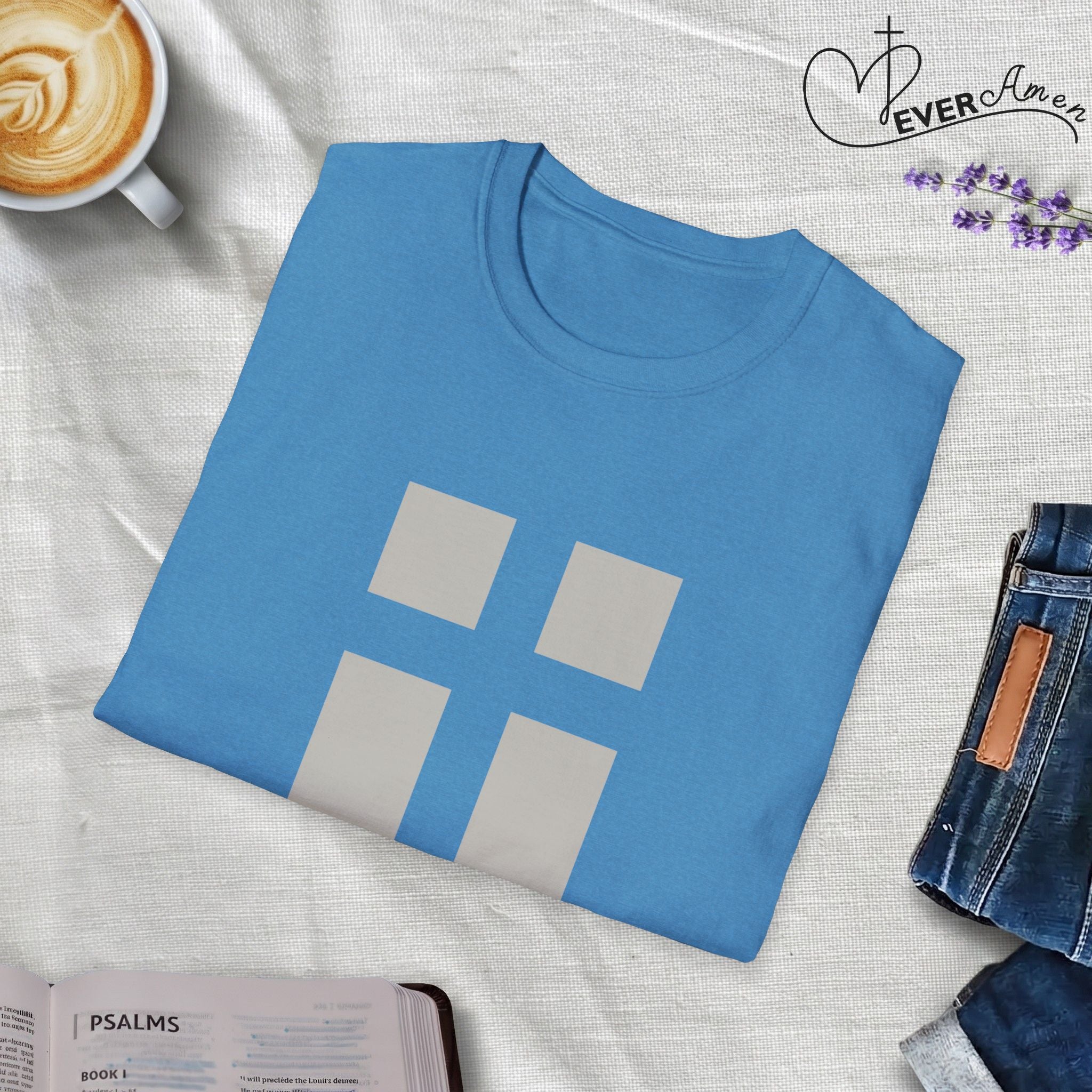 Aye Aye My Captain Subtle Cross Filled Boxes - T-Shirt