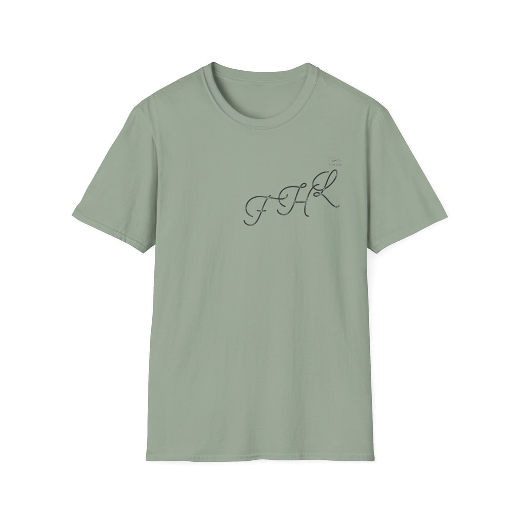 Faith Hope Love Rising half - T-Shirt