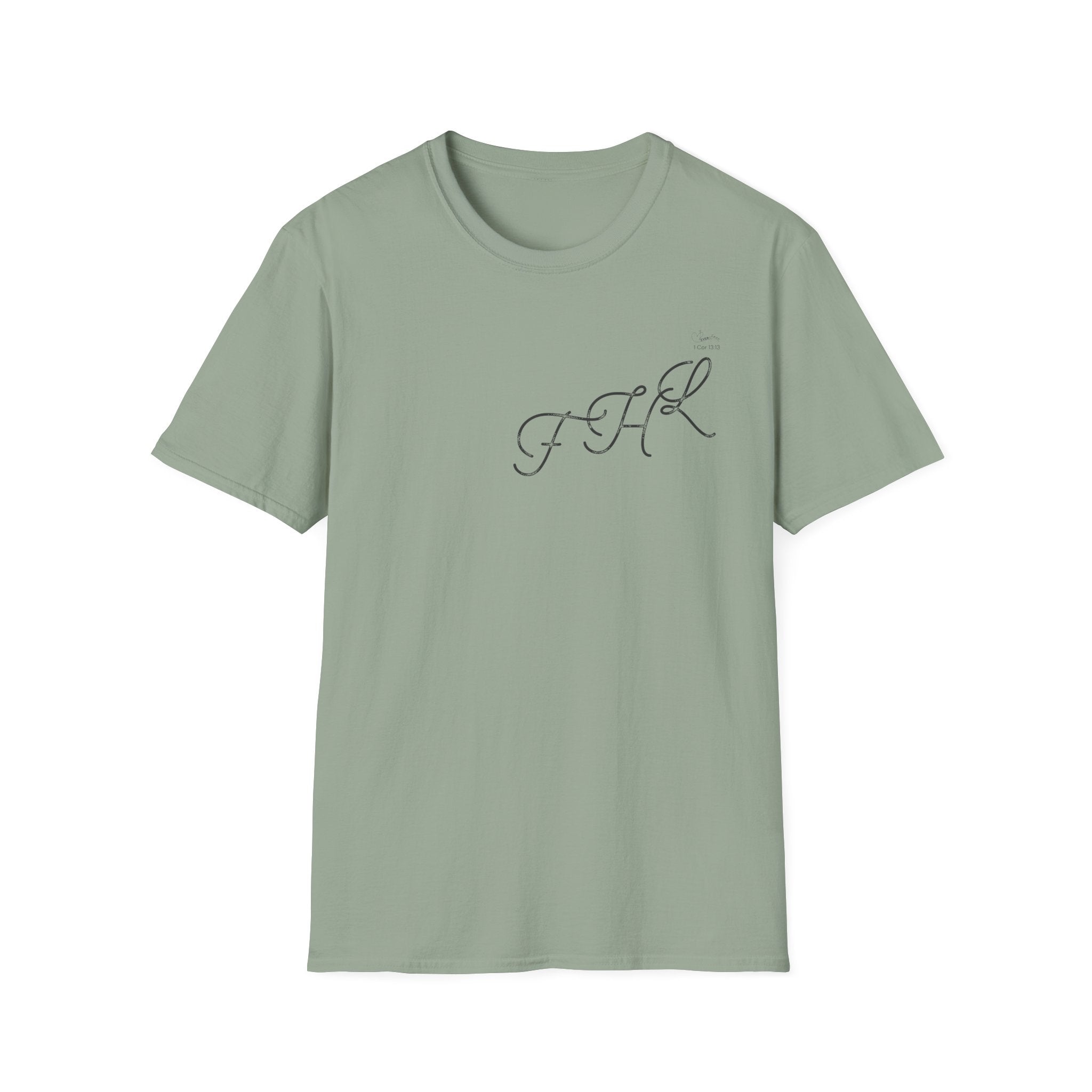 Faith Hope Love Rising half - T-Shirt