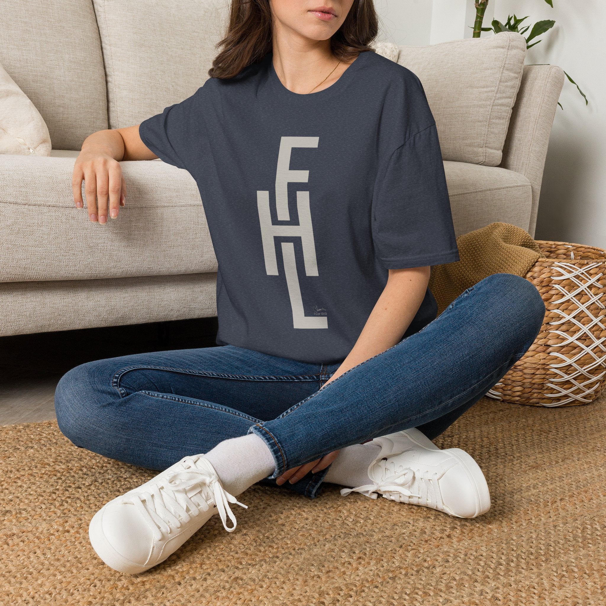 Faith Hope Love Stacked FHL - T-Shirt