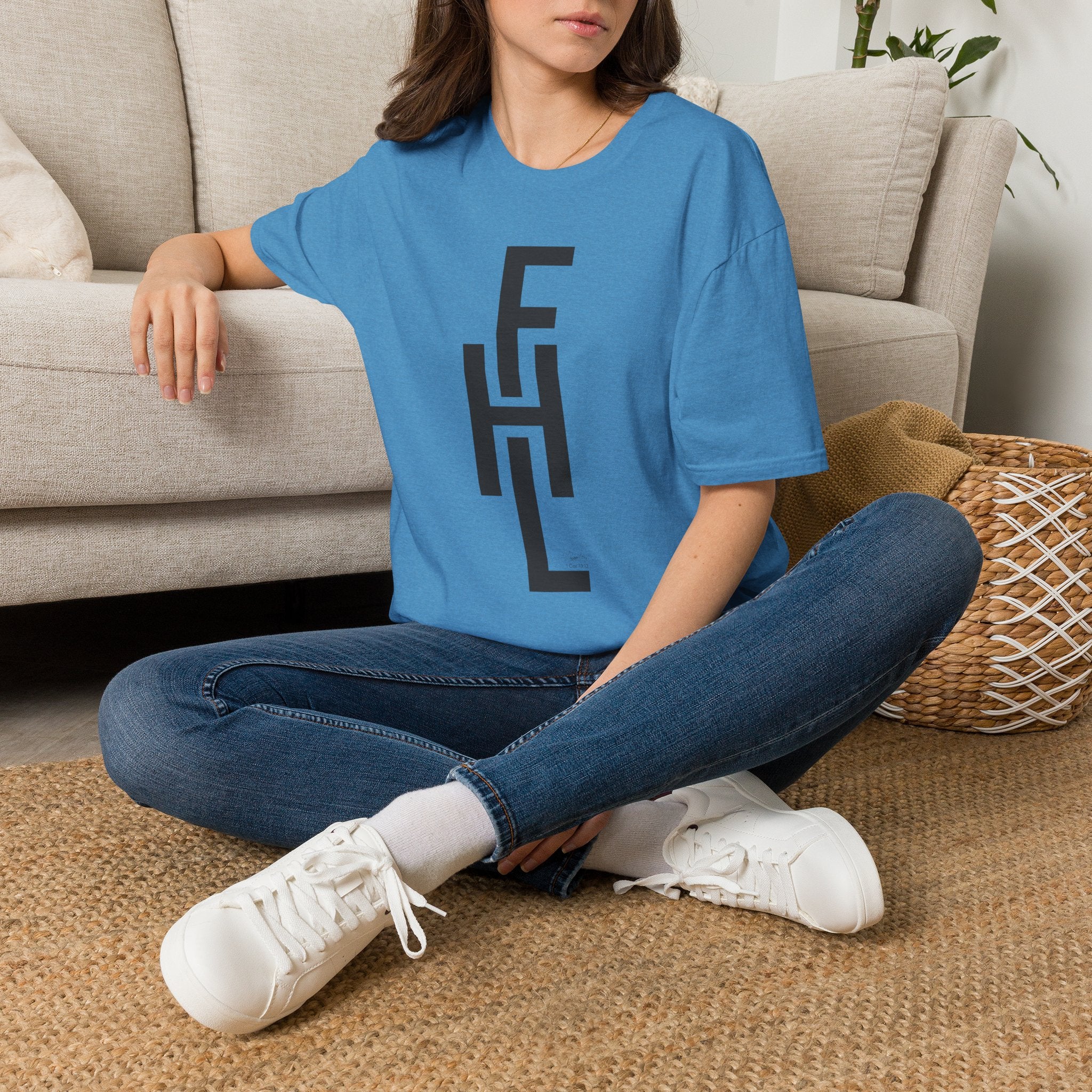 Faith Hope Love Stacked FHL - T-Shirt