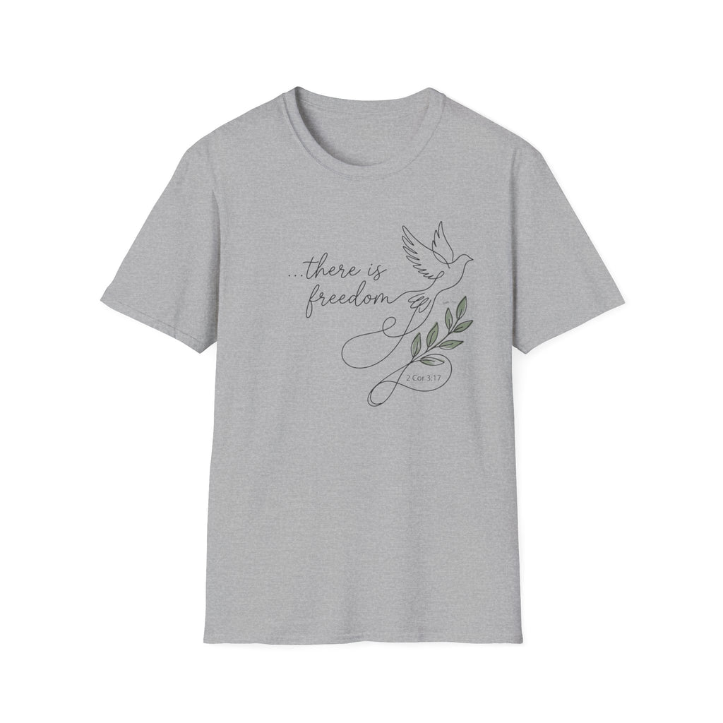 There is Freedom Dove Olive - T-Shirt