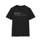Cover by Grace Fueled by Coffee Ready Dove- T-Shirt