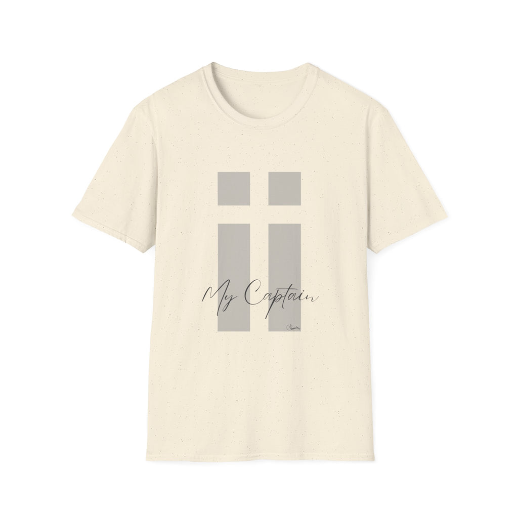 Aye Aye My Captain Subtle Cross Filled Boxes - T-Shirt