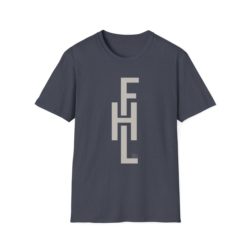 Faith Hope Love Stacked FHL - T-Shirt