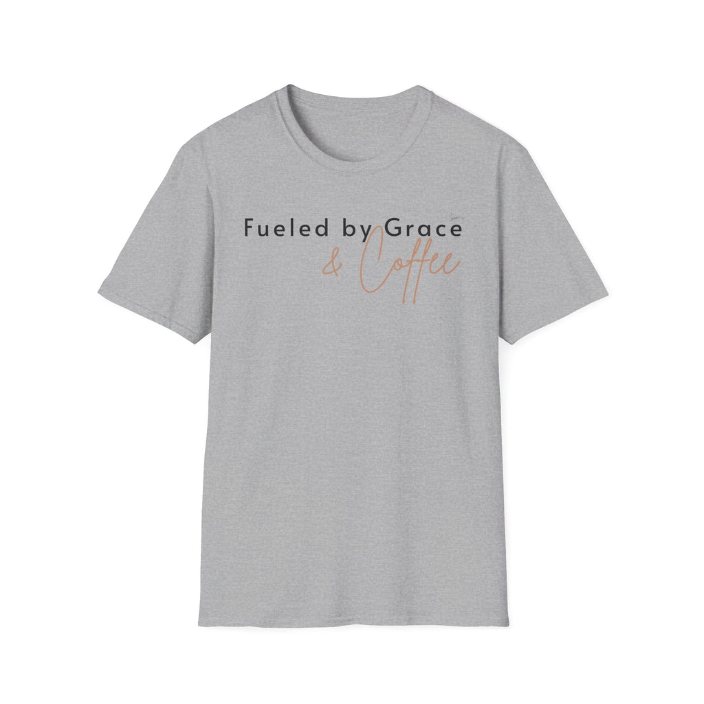 Fueled by Grace and Coffee - T-Shirt