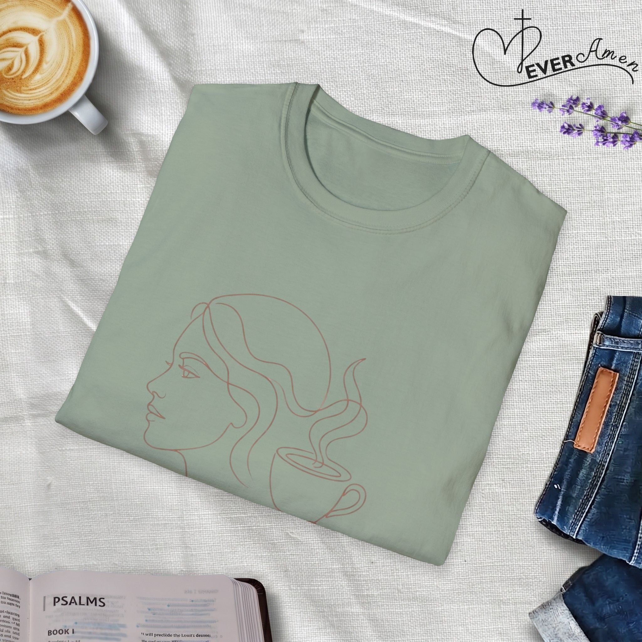Find Rest Face and Coffee - T-Shirt