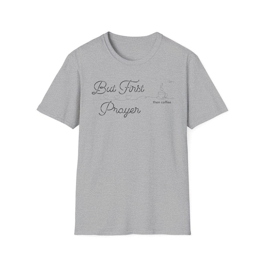 But First Prayer then Coffee Bold - T-Shirt