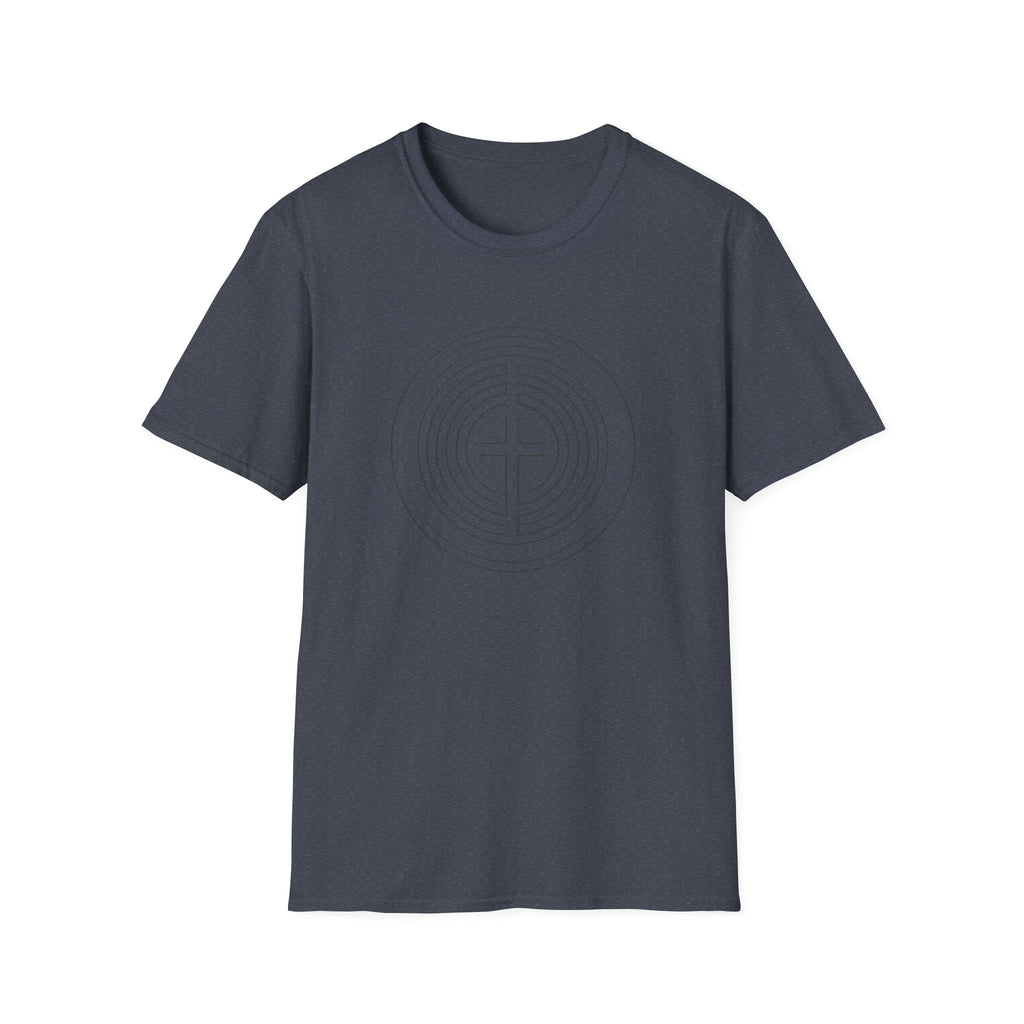 Cross Circle Maze - T-Shirt